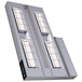 Hatco UGAH-42D Ultra-Glo 42 inch x 19 inch High Watt Double Strip Infrared Warmer with Attached Toggle Control Box - 208V, 3000W