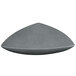 A grey triangular Tablecraft display bowl.