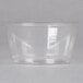 A clear plastic container with a lid.