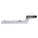 A silver metal Avantco middle hinge bracket.