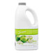 A white jug of Torani Green Apple Fruit Smoothie Mix with a green apple on the label.