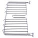 a metal rack with a hook