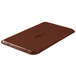 A brown rectangular Cambro fiberglass tray.