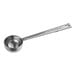 A Tablecraft stainless steel measuring spoon with a handle.