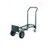A green Harper hand truck with wheels.