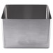 Eagle Group FNWNF-18-18-12-1 Stainless Steel 18 inch x 18 inch Fabricated Straight Wall Weld In Sink Bowl - 12 inch Deep