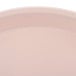 A close up of a light peach Cambro Camtray with a white background.