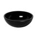 An Elite Global Solutions Belize black melamine bowl.