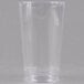 A clear plastic Fineline Renaissance tumbler.