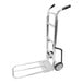 A silver Harper hand truck with black wheels and dual handles.