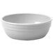 a white bowl with a white background