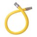 Dormont 1675NPFS48 48 inch Stainless Steel Stationary Foodservice Gas Connector Hose - 3/4 inch Diameter