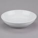 A white Tuxton pasta bowl.