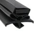 A close-up of a black rubber True Magnetic Drawer Gasket.