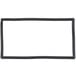 A black rectangular magnetic drawer gasket with white backing.