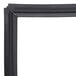 A close-up of a black True Magnetic Drawer Gasket.