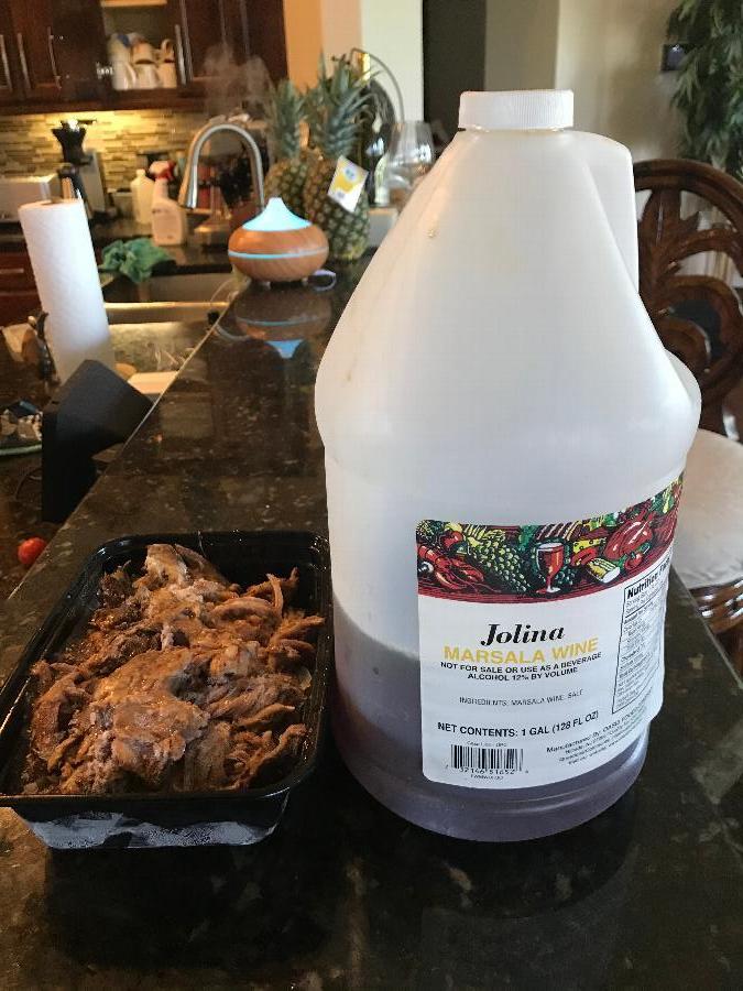 AAK Jolina 1 Gallon Marsala Cooking Wine