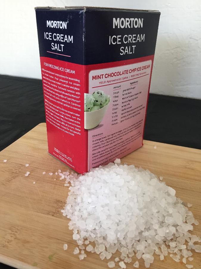 Morton 4 lb. Ice Cream Rock Salt