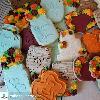 Fall wedding cookies
