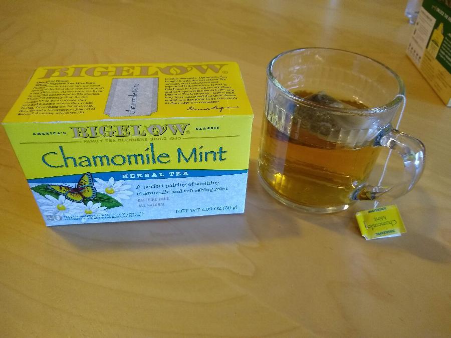 Bigelow Chamomile Mint Herbal Tea Bags 20/Box
