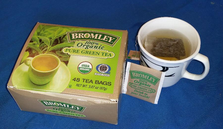 Bromley Organic Green Tea Bags 48/Box