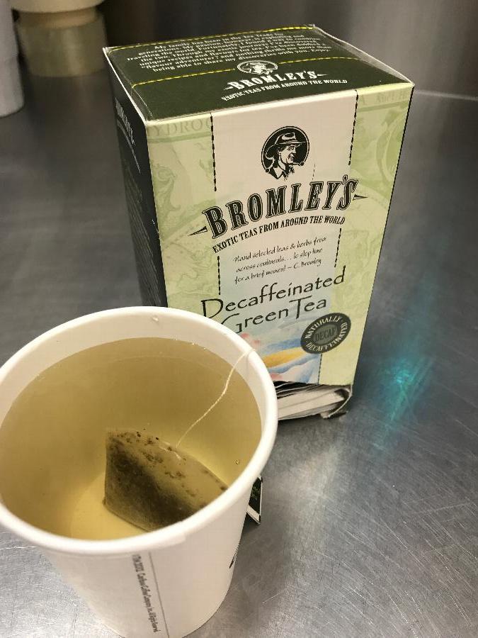 Bromley Exotic Green Decaffeinated Tea 24/Box
