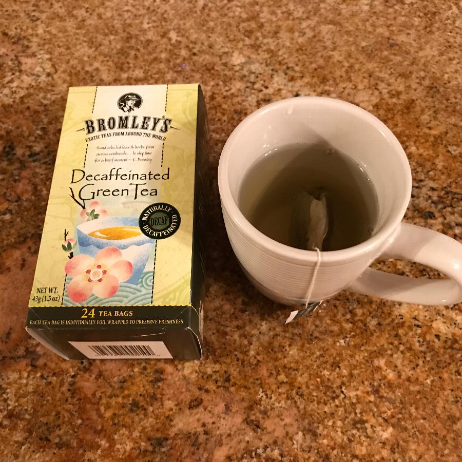 Bromley Exotic Green Decaffeinated Tea 24/Box