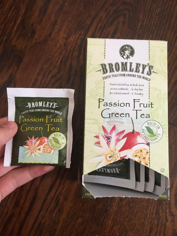 Bromley Exotic Passion Fruit Green Tea 24/Box