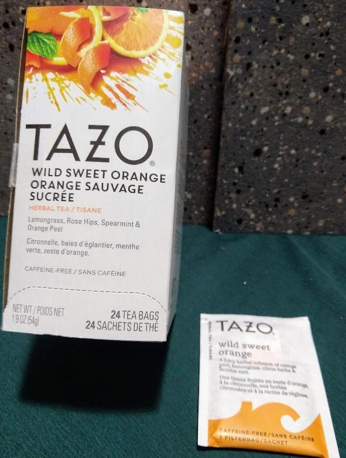 Tazo Wild Sweet Orange Tea Bags 24/Box