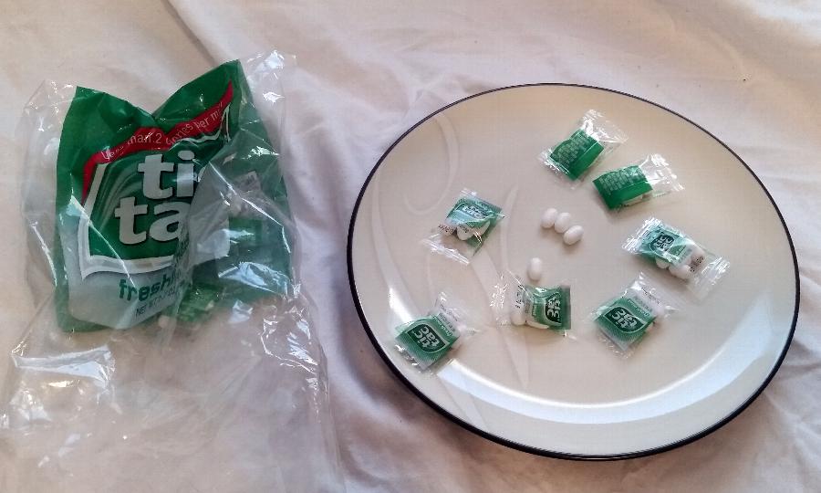 Tic Tac Pillow Packs (100 Individually Wrapped Mini Packs)