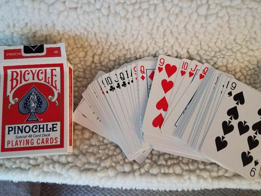 bicycle pinochle playing cards