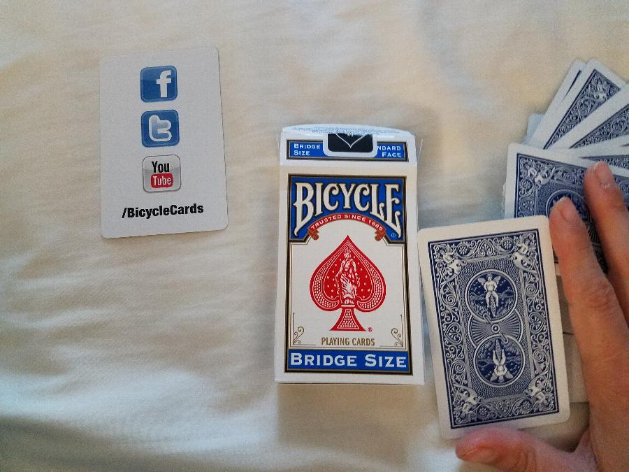 bicycle bridge playing cards