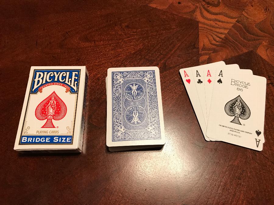 bicycle bridge playing cards