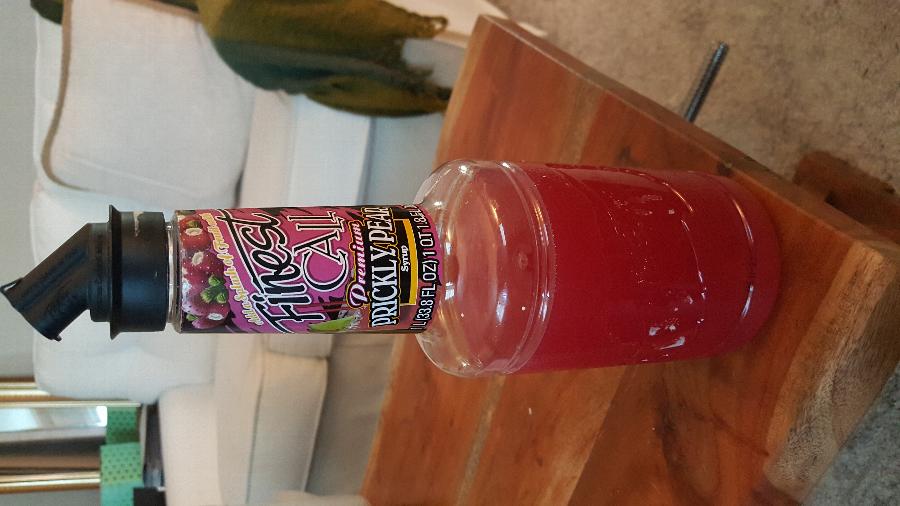 Finest Call 1 Liter Premium Prickly Pear Syrup