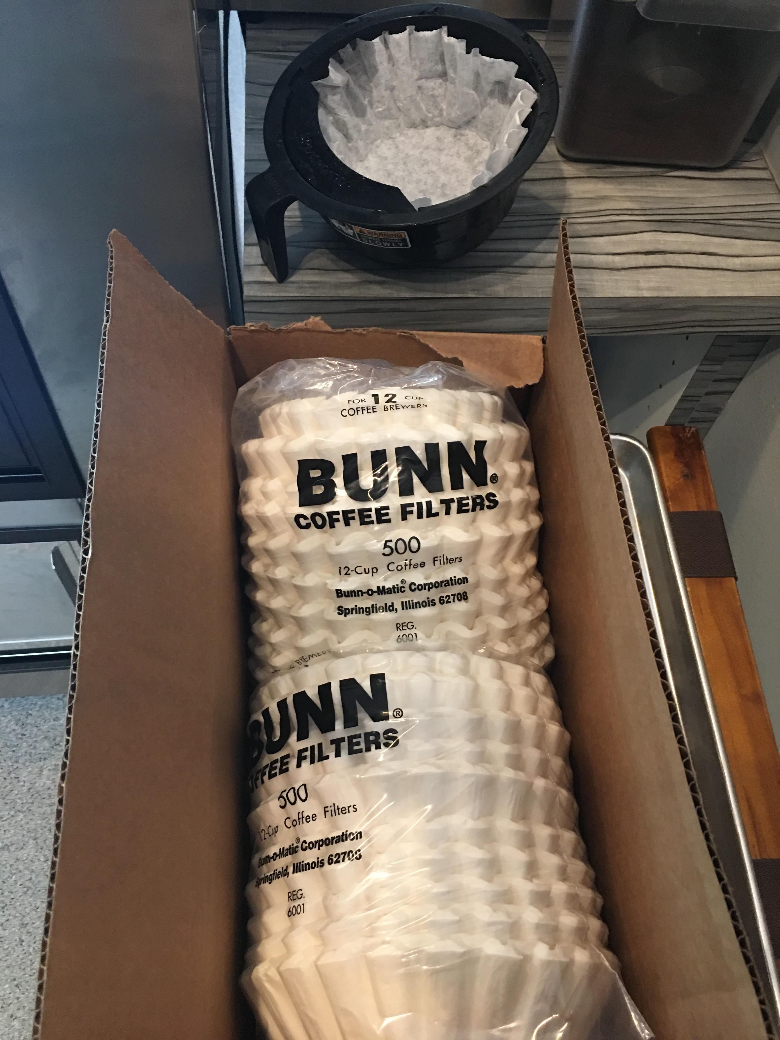 Bunn Coffee Filter Size Chart