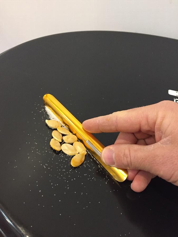 Table Crumber 6" Gold Pocket Crumber staurantStore