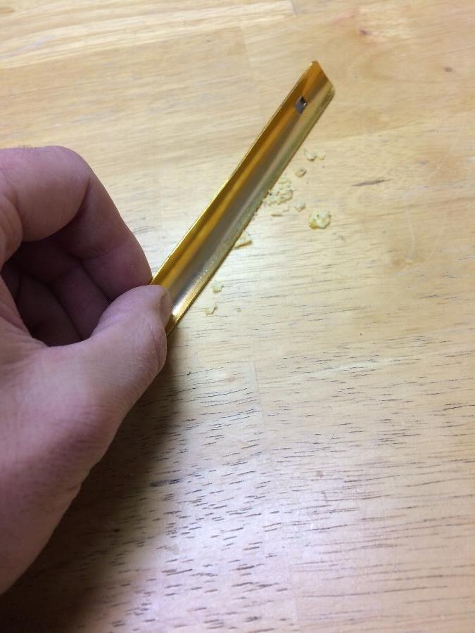 Table Crumber 6" Gold Pocket Crumber staurantStore