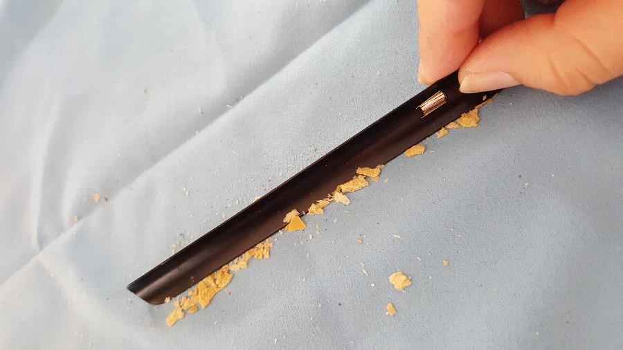 American Metalcraft 2787B 6" Black Pocket Crumber