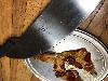 The American metalcraft pizza rocker knife. The best way to slice a pie