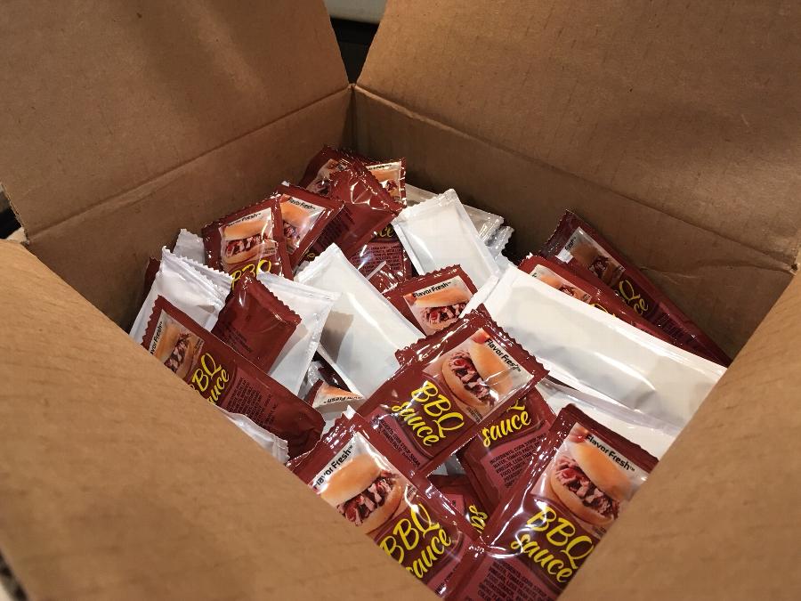 BBQ (BBQ) Sauce 12 Gram Portion Packets 200/Case