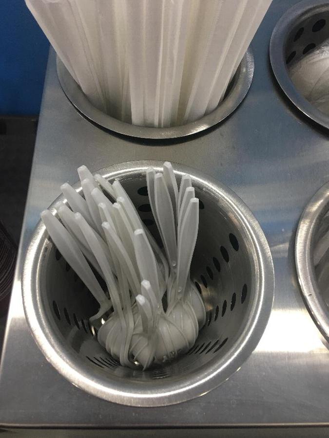 Bulk Plastic Forks 1000/Case (Medium Weight, White)
