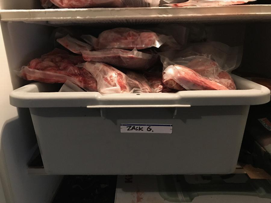 Avery 5200 11/16" x 3 7/16" White / Dark Blue Rectangular WriteOn