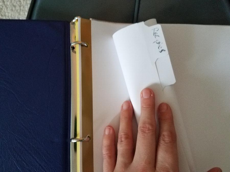 Avery 23078 Big Tab Write & Erase 8Tab White Dividers