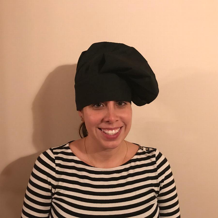 Choice 13" Black Chef Hat