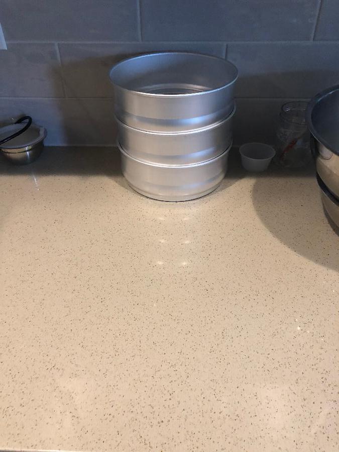 Choice 9" Round Stacking Dough Pan