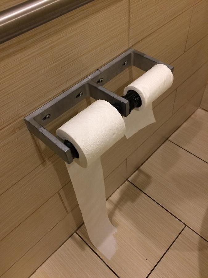 Bobrick B2740 ClassicSeries Multi Roll Toilet Tissue Dispenser with