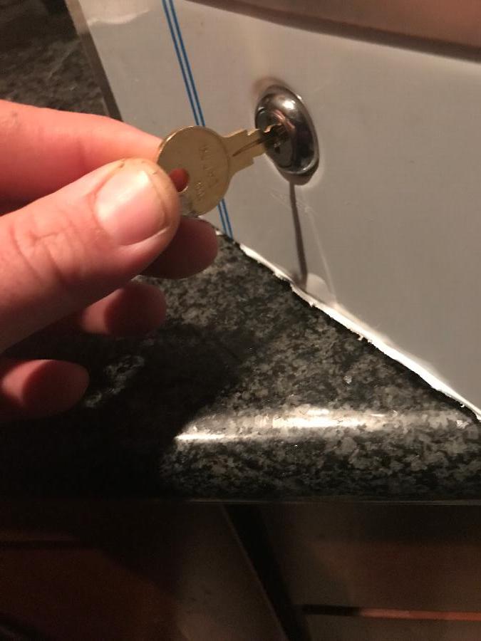 Bobrick B33043 Universal Door Replacement Key