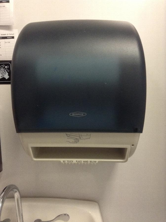 Bobrick B72974 Automatic Universal Navy Blue SurfaceMounted Roll