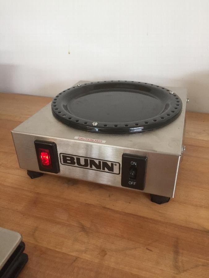 Bunn 06450.0004 WX1 Single Burner Coffee Warmer