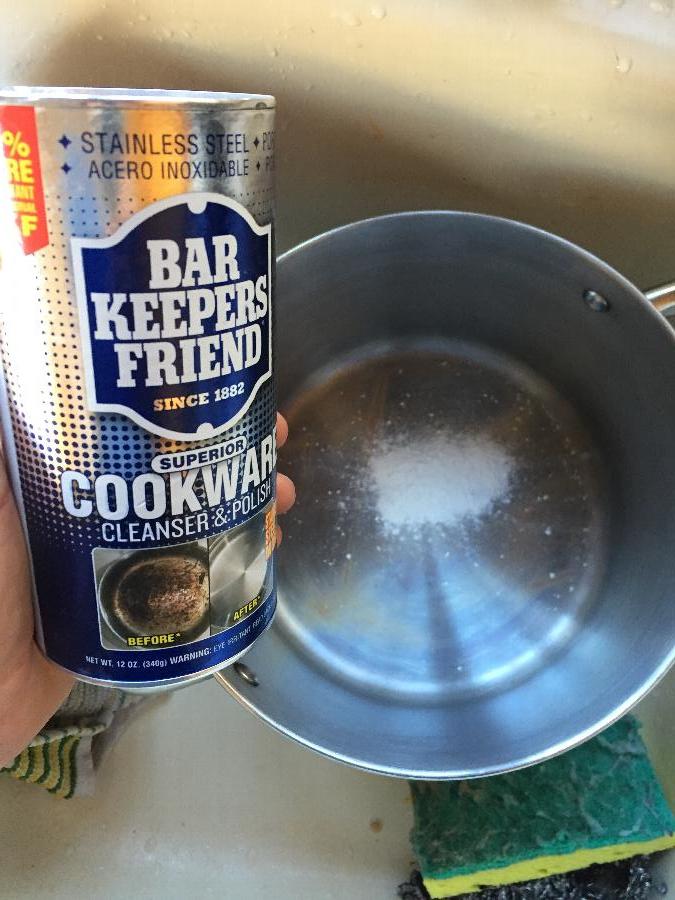 Bar Keepers Friend 11513 12 oz. Cookware Cleansing & Polishing Powder